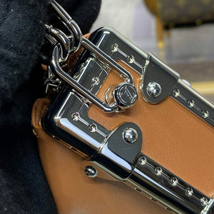 LV M25445 Louis Vuitton Slim Trunk Bag Brown - Default Title - View 6