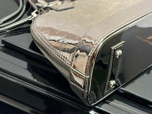 LV M26335 Louis Vuitton Alma BB Bag Silver Black - Default Title - View 5