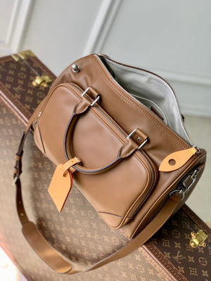 LV M28100 Louis Vuitton Keepall Cargo Bandoulière 35 Bag Caramel - Default Title - View 10
