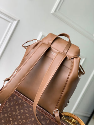 LV M28380 Louis Vuitton Montsouris Cargo Backpack Caramel - Default Title - View 3