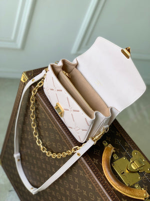LV M29488 Louis Vuitton Pochette Métis East West Bag Light Bliss Couture - Default Title - View 10