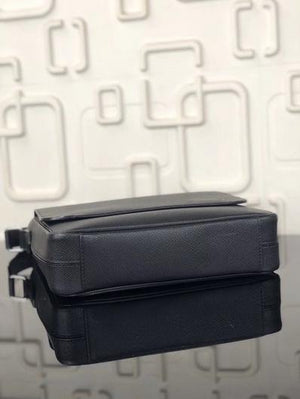 LV M30360 Louis Vuitton Roman pm taiga M30362 Bag M32726 Black - Voguebags