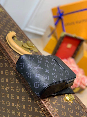 LV M30741 Louis Vuitton Outdoor Slingbag Black - Default Title - View 4