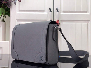 LV M30808 Louis Vuitton New Flap Messenger Gray - Default Title - View 5