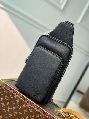LV M30859 Louis Vuitton Avenue Sling Bag Black - Default Title - View 1
