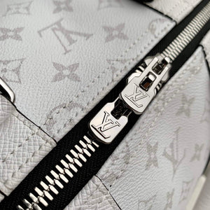 LV M30885 Louis Vuitton Keepall Bandouliere 50 Bag Optic White - Default Title - View 5