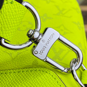LV M30945 Louis Vuitton Duo Sling Bag Neon Yellow - Default Title - View 7