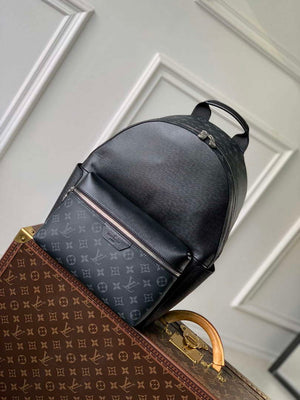 LV M31033 Louis Vuitton Discovery Backpack Bag Black - Default Title - View 1
