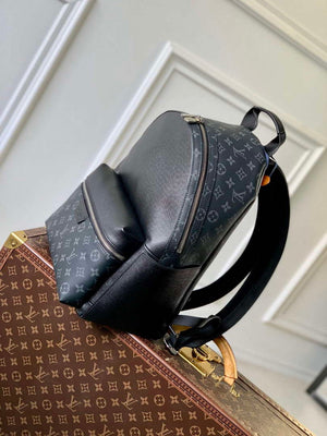 LV M31033 Louis Vuitton Discovery Backpack Bag Black - Default Title - View 3