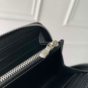 LV M31071 Louis Vuitton Zippy Wallet Black EPI - Default Title - View 6