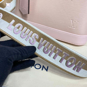 LV Louis Vuitton Alma BB Epi Handbag M40302 Nude with beige and Gray - Default Title - View 6