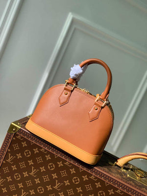 LV M40862 Louis Vuitton Alma BB Handbag Brown - Default Title - View 2