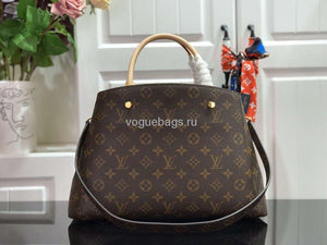 LV M41056 Louis Vuitton Montaigne MM Tote Bag Monogram - Voguebags