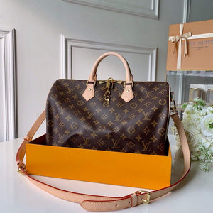 LV M41111 Louis Vuitton Speedy 35 Monogram N41366 - Default Title - View 1