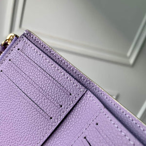 LV M41938 Louis Vuitton Victorine Wallet Taro Purple - Default Title - View 8