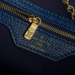 LV M42238 Louis Vuitton Bucket PM Tote Bag Blue - Default Title - View 7