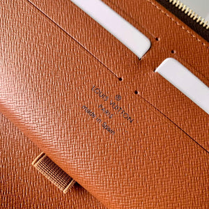 LV M42616 Louis Vuitton Zippy Wallet Monogram coated canvas - Default Title - View 4