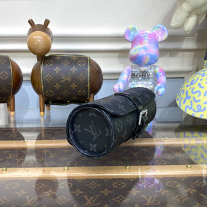 LV M43385 Louis Vuitton 3 Watch Case Monogram Eclipse - Default Title - View 2