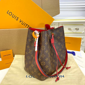 LV M44021 Louis Vuitton N¨¦ONO¨¦ MM Bag Monogram Red - Default Title - View 2