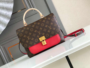 LV M44286 Louis Vuitton Marignan Messenger Top Handle M44259 Monogram Bag Red - Default Title - View 1