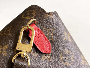 LV M44286 Louis Vuitton Marignan Messenger Top Handle M44259 Monogram Bag Red - Default Title - View 6