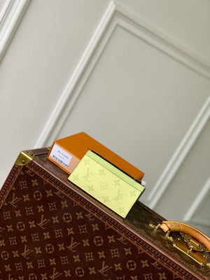 LV M14109 Coin Card Holder Taigarama Lemon Yellow - Default Title - View 1