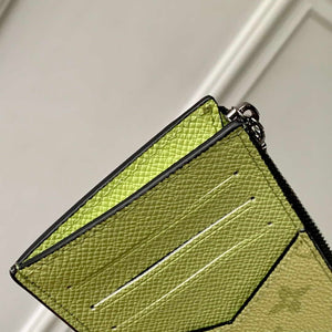LV M14109 Coin Card Holder Taigarama Lemon Yellow - Default Title - View 7
