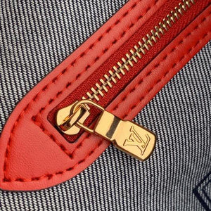 LV M44918 Louis Vuitton Lvxlol Neverfull MM Bag M45201 Monogram Blue - luxibagsmall