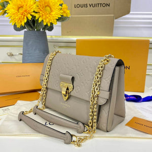 LV M44929 Louis Vuitton Vavin PM Shoulder Bag Tourterelle Grey - Default Title - View 2