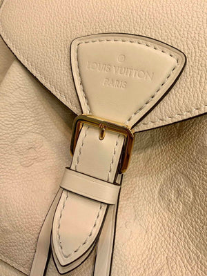 LV M45410 Louis Vuitton Montsouris Backpack Milky white - Default Title - View 6
