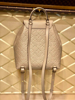 LV M45410 Louis Vuitton Montsouris Backpack Tourterelle Grey - Default Title - View 2