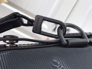 LV M45604 Louis Vuitton 2054 Expandable Polochon Bag Black - luxibagsmall