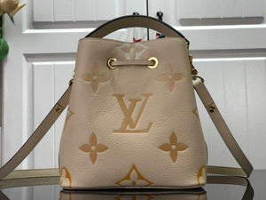 LV M45716 Louis Vuitton N¨¦ONO¨¦ BB M45709 Bag Cream Saffron - luxibagsmall