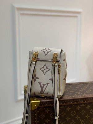 LV M45764 Louis Vuitton Tiny Backpack M80738 White - luxibagsmall