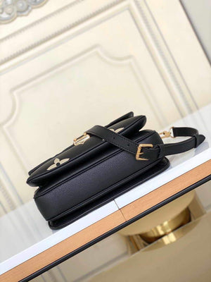 LV M45773 Louis Vuitton Pochette M¨¦tis M45596 Bag Black Beige - luxibagsmall