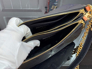 LV M45777 Louis Vuitton M80447 M80399 Multi Pochette Accessoires Bag Black - luxibagsmall
