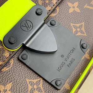 LV M45864 Louis Vuitton S Lock Sling Bag Jaune Fluo - Default Title - View 5