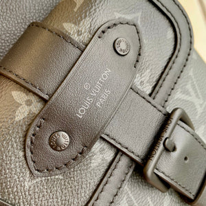 LV M45912 Louis Vuitton Saumur slingbag Monogram eclipse - Default Title - View 4