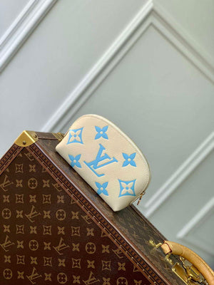 LV M45951 Louis Vuitton Pochette Cosmetique PM Blue - Default Title - View 2