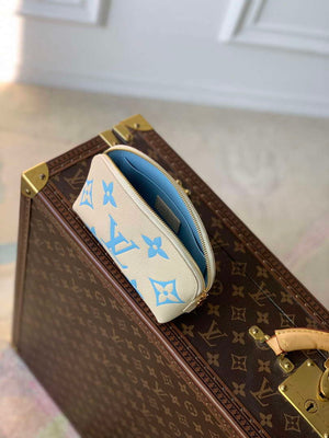 LV M45951 Louis Vuitton Pochette Cosmetique PM Blue - Default Title - View 8