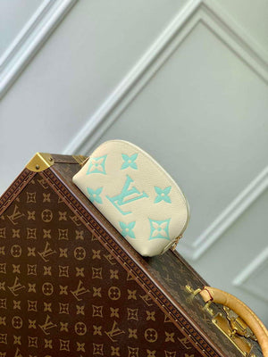 LV M45951 Louis Vuitton Pochette Cosmetique PM Matcha green - Default Title - View 2