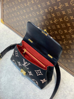 LV M45978 Louis Vuitton Madeleine BB Handbag Black - Default Title - View 8
