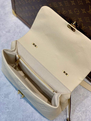 LV M46041 Louis Vuitton Madeleine MM Handbag Cr¨¨me Beige - Default Title - View 8