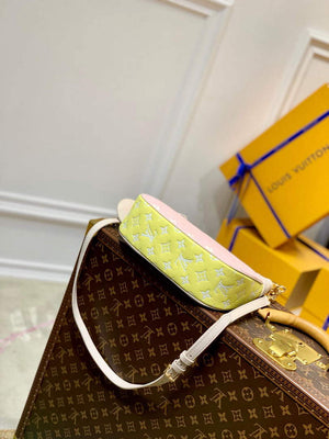LV M46113 Louis Vuitton Bagatelle BB Bag M46091 Pink - Default Title - View 4