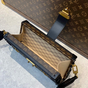 LV M46120 Louis Vuitton Petite Malle East West Handbag - Default Title - View 8