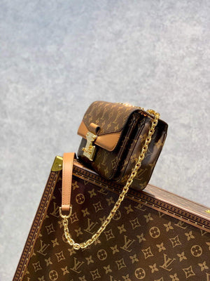 LV M46127 Louis Vuitton Marceau Monogram Caramel Brown - Default Title - View 3