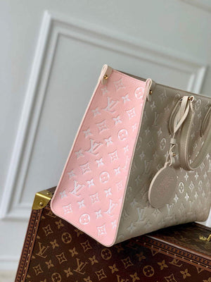 LV M46128 Louis Vuitton Onthego MM Tote Bag - Default Title - View 9