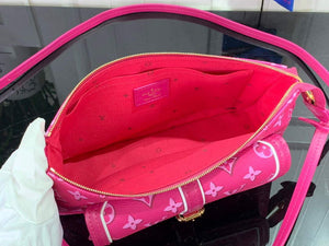 LV M46161 Louis Vuitton Maxi Multi Pochette Accessoires Fuchsia Pink - Default Title - View 9