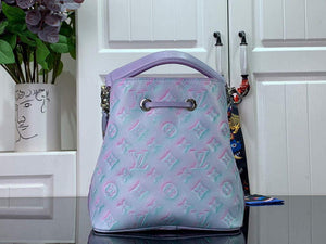 LV M46173 Louis Vuitton N¨¦ONO¨¦ BB Bucket Bag Lilas Purple - Default Title - View 3
