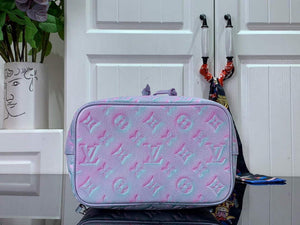 LV M46173 Louis Vuitton N¨¦ONO¨¦ BB Bucket Bag Lilas Purple - Default Title - View 4